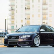 Merlin Purple Audi RS4 2 175x175 at Gallery: Merlin Purple Audi RS4 on Vossen Wheels