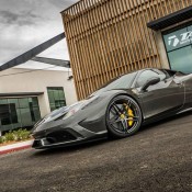 TAG Ferrari 458 Speciale 4 175x175 at Gallery: Grigio Ferrari 458 Speciale on HRE Wheels
