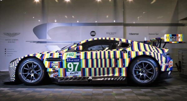 Vantage GTE Le Mans Art Car 0 600x326 at Aston Martin Vantage GTE Le Mans Art Car Unveiled 