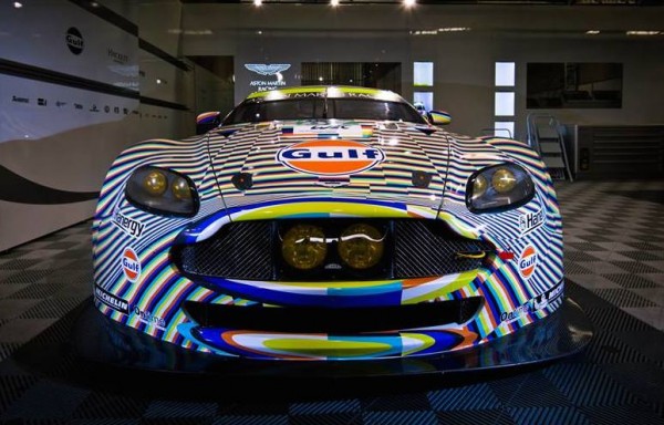 Vantage GTE Le Mans Art Car 1 600x384 at Aston Martin Vantage GTE Le Mans Art Car Unveiled 