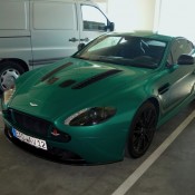 Viridian Aston Martin V12 Vantage 1 175x175 at Viridian Green Aston Martin V12 Vantage S Spotted in Nürburg