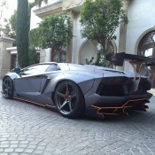 Wide Body Aventador Brushed Steel 10 175x175 at CEC Wide Body Aventador Looks Dope in Brushed Steel