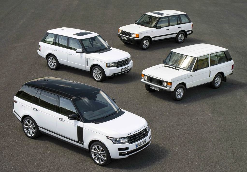 range rover 45th anniv 0 at Range Rover Marks the 45th Anniversary of the Brand
