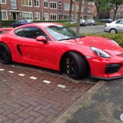 red Porsche Cayman GT4 3 175x175 at Porsche Cayman GT4 Spotted in Bright Red