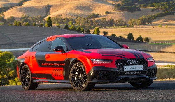 Audi RS 7 Piloted Driving Sonoma 0 600x351 at Near Production Audi RS 7 Piloted Driving Tested at Sonoma