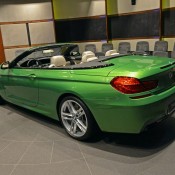 BMW 6 Series Convertible Green 3 175x175 at Gallery: BMW 6 Series Convertible in Candy Green