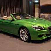 BMW 6 Series Convertible Green 7 175x175 at Gallery: BMW 6 Series Convertible in Candy Green
