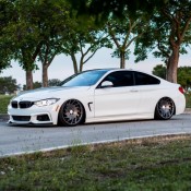 Bagged BMW 4 Series 3 175x175 at BMW 4 Series Responds Well to Getting Bagged!