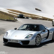 Five Porsche 918 Spyders 2 175x175 at Five Porsche 918 Spyders Attack the Alps