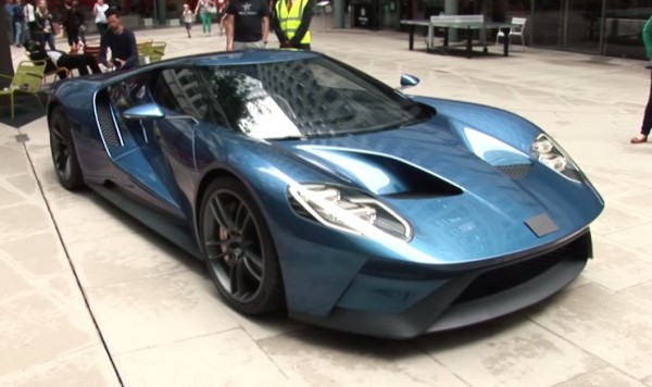 Ford GT London 600x356 at Ford GT Concept Displayed Anonymously in London