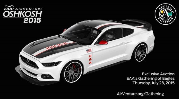 Ford Mustang Apollo Edition 600x334 at Ford Mustang Apollo Edition Unveiled for AirVenture Oshkosh 2015