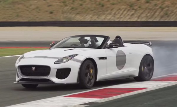 Jaguar F Type Project 7 evo 600x363 at Jaguar F Type Project 7 Is an Animal on the Race Track