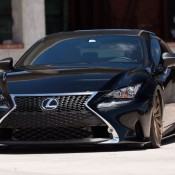 Lexus RC F Sport Vossen 1 175x175 at Lexus RC F Sport Slammed on Vossen Wheels