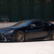Lexus RC F Sport Vossen 5 175x175 at Lexus RC F Sport Slammed on Vossen Wheels