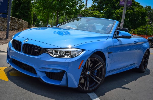 Yas Marina Blue Bmw M4 Convertible Looks Refreshing