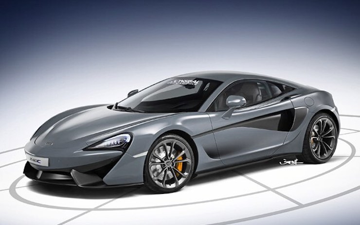 McLaren Sports Series GT at Rendering: Front Engined McLaren Sports Series