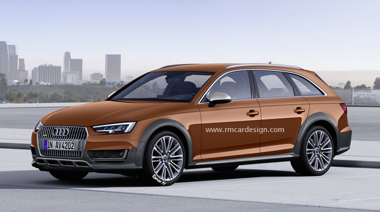 New Audi A4 Allroad 1 at Rendering: New Audi A4 Allroad