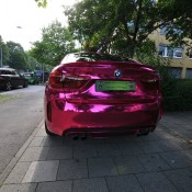 Pink Chrome BMW X6M 2 175x175 at Wrapping Gone Astray: Pink Chrome BMW X6M
