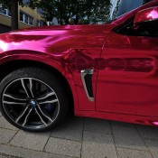 Pink Chrome BMW X6M 6 175x175 at Wrapping Gone Astray: Pink Chrome BMW X6M