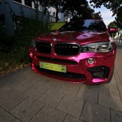 Pink Chrome BMW X6M 7 175x175 at Wrapping Gone Astray: Pink Chrome BMW X6M