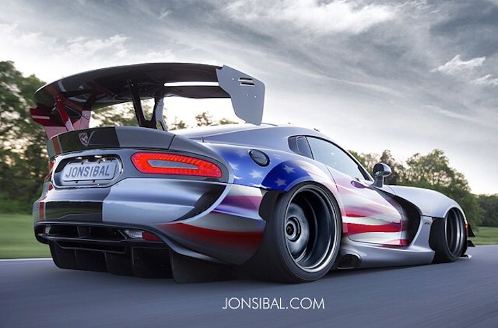Wide Body Viper Yippee Ki Yay at Rendering: Wide Body Viper Yippee Ki Yay Edition!