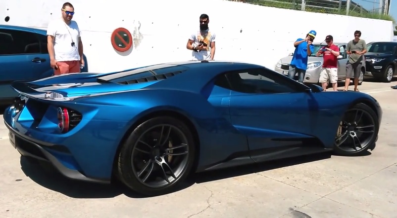 ford gt start at Ford GT Prototype Hits Jarama, Fails to Start