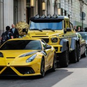 mansory 6x6 f12 s63 1 175x175 at Yellow Fever Hits Paris: Mansory 6x6, F12, and S63 