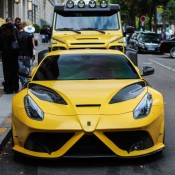 mansory 6x6 f12 s63 3 175x175 at Yellow Fever Hits Paris: Mansory 6x6, F12, and S63 