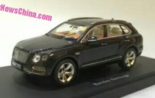 Bentley Bentayga scale model 0 600x380 at Bentley Bentayga Revealed by Leaked Scale Model
