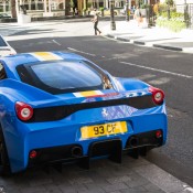 Blue Ferrari Speciale 2 175x175 at Unique Blue Ferrari Speciale Spotted in London