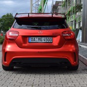 Chrome Red Mercedes A45 AMG 3 175x175 at Chrome Red Mercedes A45 AMG Packs 435 hp