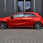 Chrome Red Mercedes A45 AMG 4 175x175 at Chrome Red Mercedes A45 AMG Packs 435 hp