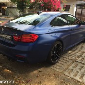 Frozen Blue BMW M4 2 175x175 at Stunner: Custom Frozen Blue BMW M4 