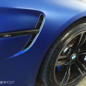 Frozen Blue BMW M4 4 175x175 at Stunner: Custom Frozen Blue BMW M4 