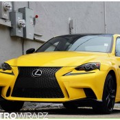 Gloss Yellow Lexus IS 1 175x175 at Gloss Yellow Lexus IS by Metro Wrapz