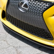 LFA Yellow Lexus IS 11 175x175 at Gallery: LFA Yellow Lexus IS on Vossen Wheels