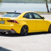 LFA Yellow Lexus IS 8 175x175 at Gallery: LFA Yellow Lexus IS on Vossen Wheels