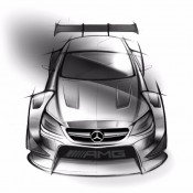 Mercedes AMG C63 DTM sketch 3 175x175 at Preview: 2016 Mercedes AMG C63 DTM