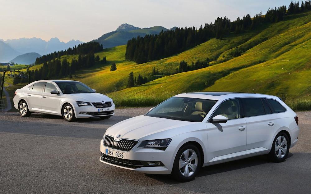 Skoda Superb GreenLine at Skoda Superb GreenLine Goes 1,100 Miles on One Tank