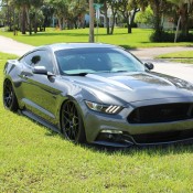 bagged mustang gt 2 175x175 at 2015 Mustang GT Bagged on HRE Wheels