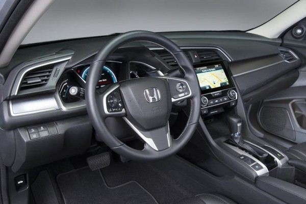 2016 Honda Civic Sedan Touring 3 600x400 at Official: 2016 Honda Civic Sedan Touring