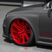 Audi RS6 Vossen 7 175x175 at Audi RS6 C6 Bagged on Vossen Wheels