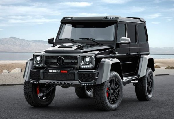 Brabus Mercedes G500 4x4 0 600x409 at Brabus Mercedes G500 4x4² to Debut at IAA