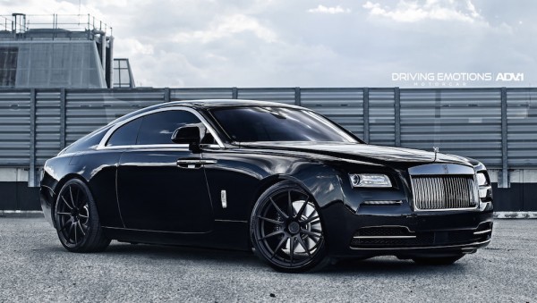 Drake Rolls Royce Wraith 0 600x339 at Gallery: Drake’s Black on Black Rolls Royce Wraith