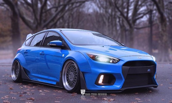 Ford Focus RS Wide Body 600x361 at Rendering: 2016 Ford Focus RS Wide Body