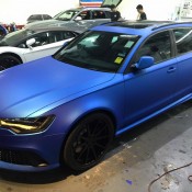 Matte Blue Audi RS6 10 175x175 at Matte Blue Audi RS6 Is Serious Eye Candy