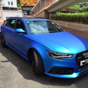 Matte Blue Audi RS6 4 175x175 at Matte Blue Audi RS6 Is Serious Eye Candy