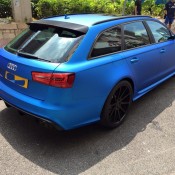 Matte Blue Audi RS6 5 175x175 at Matte Blue Audi RS6 Is Serious Eye Candy
