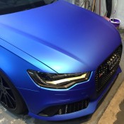 Matte Blue Audi RS6 8 175x175 at Matte Blue Audi RS6 Is Serious Eye Candy