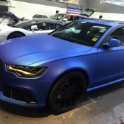 Matte Blue Audi RS6 9 175x175 at Matte Blue Audi RS6 Is Serious Eye Candy